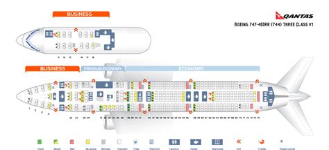 Qantas Seating Plan Seating Plan Boeing 747 400 Boeing 747 | Images and Photos finder