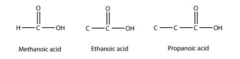 Carboxylic Acid Functional Group Structure