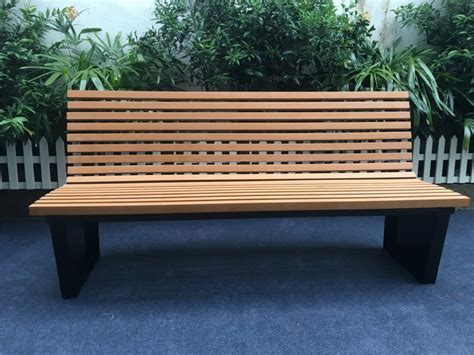 Commercial Recycled Plastic Park Bench / SPB-055 - Sunperk