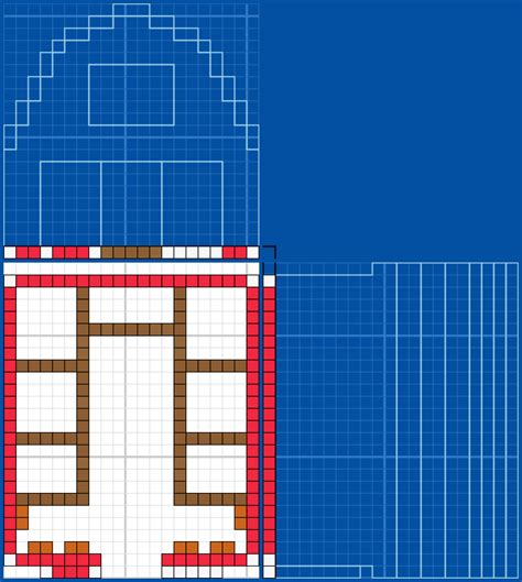 Minecraft Barn Schematic - barnratu