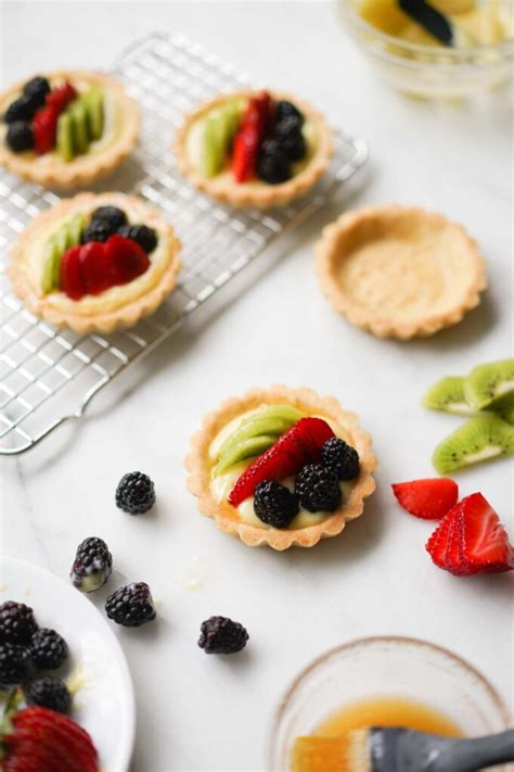 Mini Fruit Tarts - Hungry Huy