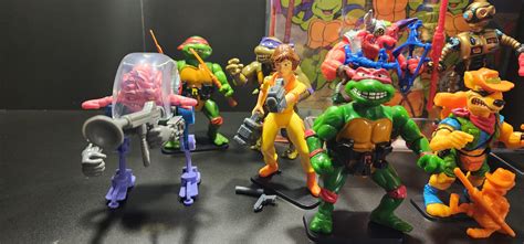 TMNT vintage figure collection so far 🙂 : r/TMNT