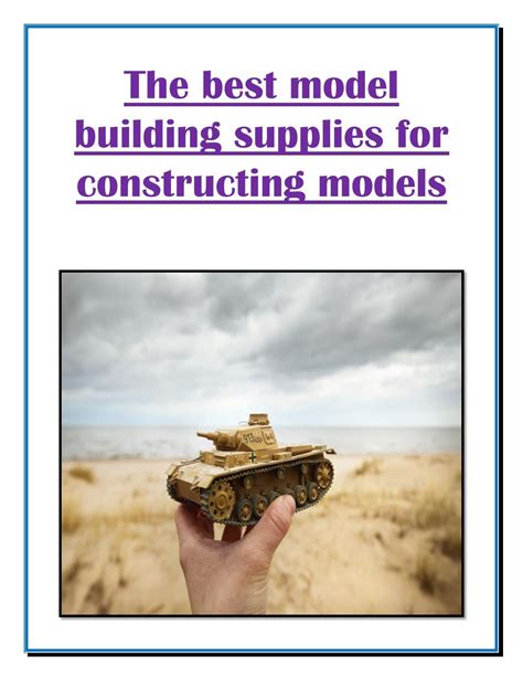 Model building supplies near me by 2minutemodels - Issuu