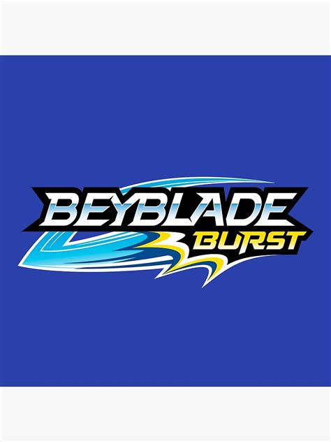 "Beyblade Burst Logo HD" Poster for Sale by DisenyosBubble | Redbubble