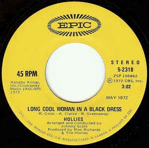 Hollies* - Long Cool Woman In A Black Dress (Vinyl) | Discogs