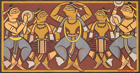 Santhal Tribal Folk Paintings of West Bengal – The Cultural Heritage of India