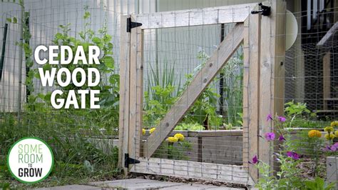 DIY Garden Gate | Simple and Long-Lasting - YouTube