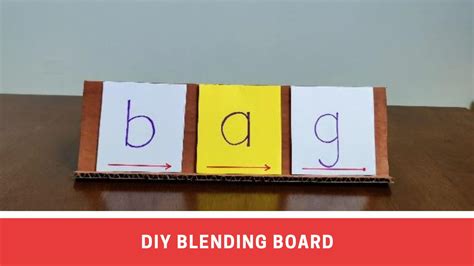 Easy DIY Blending Board for Phonics Lessons - Number Dyslexia