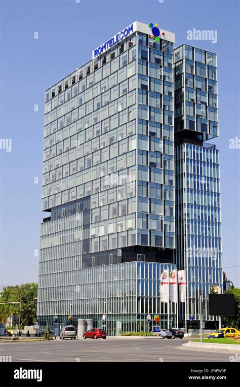 Modern high-rise office building, Bucharest, Romania Stock Photo - Alamy