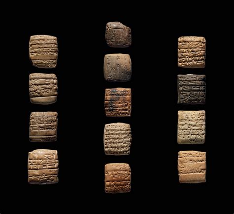 THIRTEEN SUMERIAN CUNEIFORM TABLETS , THIRD DYNASTY OF UR, CIRCA 2100-2000 B.C. | Christie's