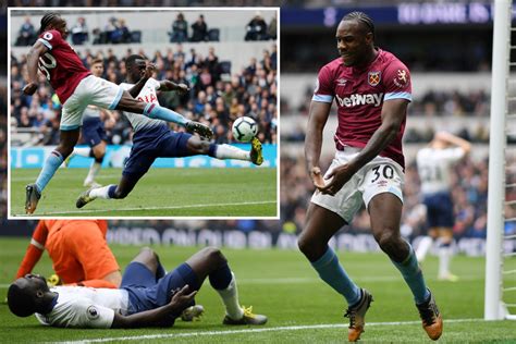 Tottenham 0 West Ham 1: Antonio bags first away goal as Hammers end Spurs' perfect record at new ...