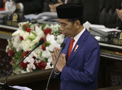 Indonesian president urges tolerance in annual speech