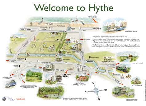 Hythe Tourist Map – sdbrutt