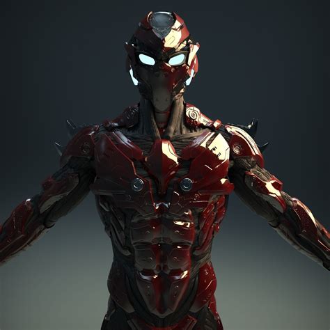 sci-fi character v2 3d model obj ztl 1 Character Concept, Character Art ...