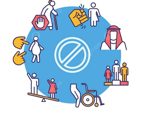 Vector Icon For Social And Gender Inequality With Human Rights ...