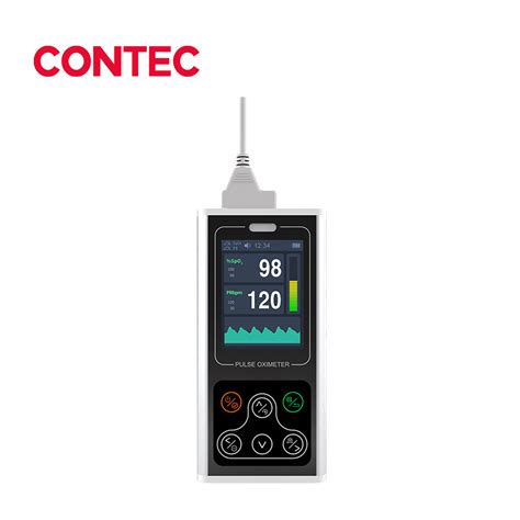 CONTEC Handheld Pulse Oximeter: Medical Oxygen Saturation & Pulse Rate ...