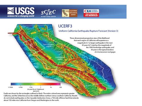 New USGS Earthquake Forecast Says 'The Big One' Is More Likely Than ...