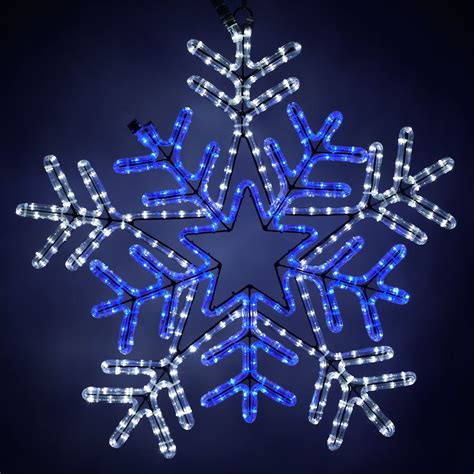 Love the flashing blue and white! Christmas Light Displays, Led ...