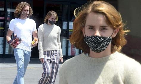 Emma Watson heads out with rumoured fiancé Leo Robinton in Los Angeles ...