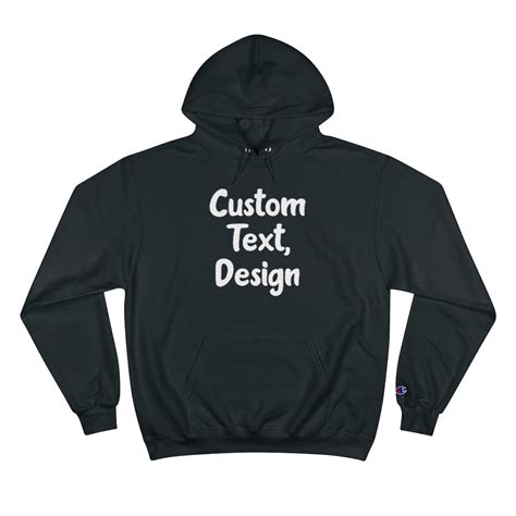 Custom Champion Hoodie Champion Clothes Custom Champion | Etsy