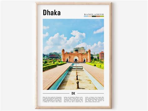 Dhaka Poster, Dhaka Print, Dhaka Wall Art, Asia Print, Asia Poster, Asia Photo, Minimal Travel ...