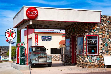 Vintage Texaco Gas Station in Yarnell, Arizona - T&K Images - Fine Art ...