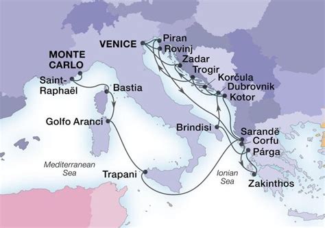 Cruises from France to Italy - 2023 & 2024 Seasons