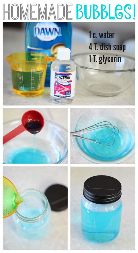 Homemade Bubble Recipe & Step2 Bubble Table | Homemade bubbles, Bubbles ...