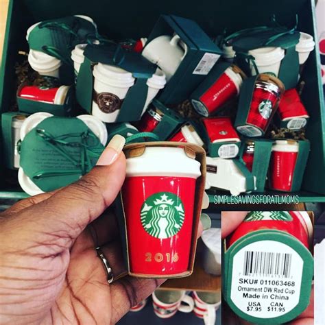 Starbucks Christmas Ornaments 2024 - Beulah Evangelina