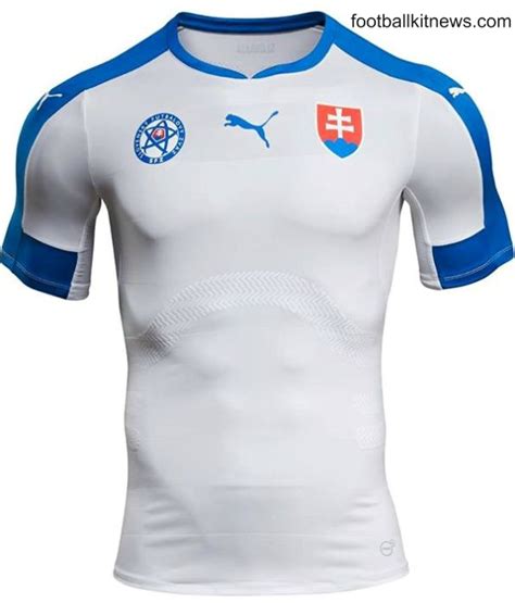 New Slovakia Shirt Euro 2016- Puma Slovak Home Jersey 2016-17 ...