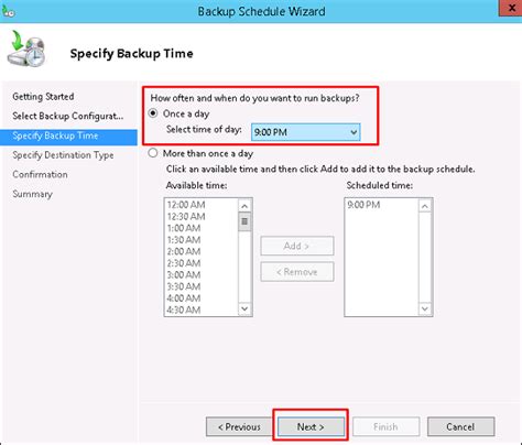 Windows Server 2012 - Backup Management