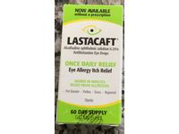 Lastacaft Eye Allergy Itch Relief Drops, 0.17 fl oz/5 mL Ingredients and Reviews