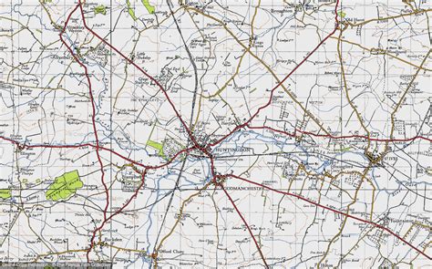 Old Maps of Huntingdon, Cambridgeshire - Francis Frith