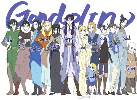 Gondolin: Galdor, Rog, Ecthelion, Glorfindel, Maeglin, Turgon, Idril ...