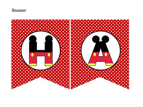 Mickey Mouse Birthday Pack - Magical Printable