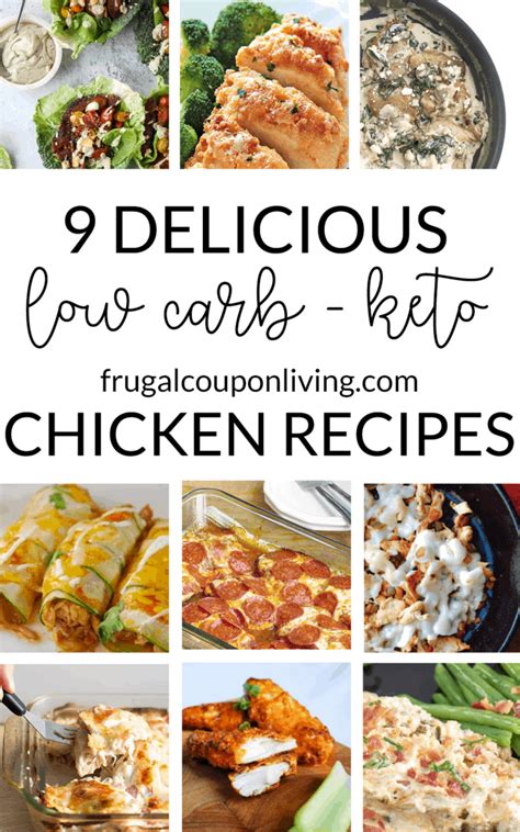 9 Delicious Low Carb Keto Diet Chicken Recipes for Dinner