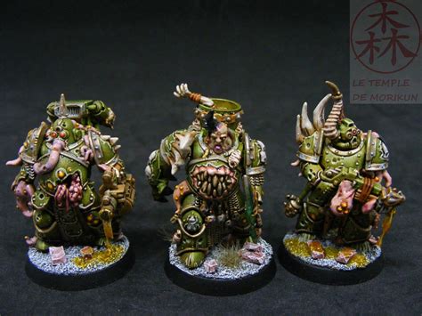 Leisure Shopping Warhammer 40k Death Guard Nurgle Plague Marines set of 7 miniatures on sprue ...