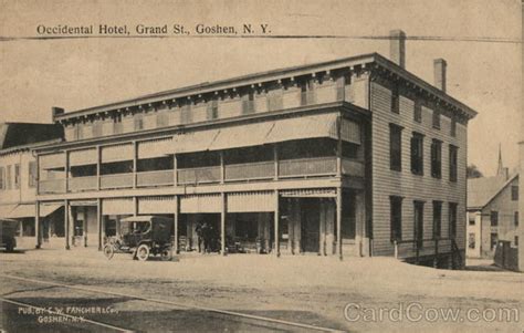 Occidental Hotel, Grand St. Goshen, NY Postcard