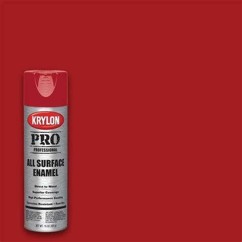 Krylon Professional Gloss Red Spray Paint (NET WT. 15-oz) in the Spray Paint department at Lowes.com