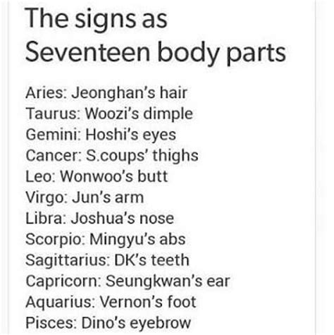 Seventeen vernon zodiac sign 2021