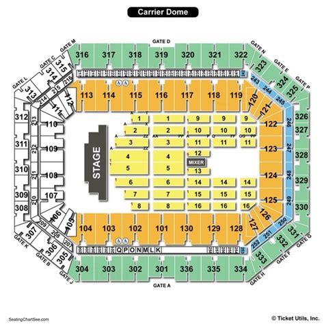 Carrier Dome Seating Chart Basketball | Cabinets Matttroy