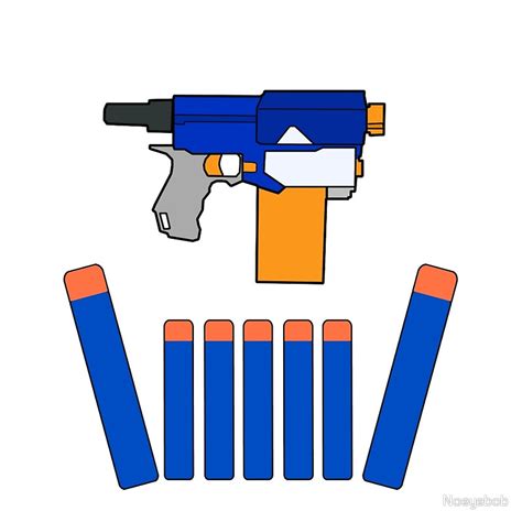 Nerf Gun Drawing | Free download on ClipArtMag