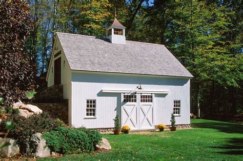 24' x 32' Bank Barn (Pound Ridge NY) | Bank barn, Barn house plans ...