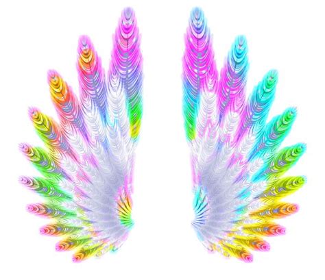 Rainbow Wings | Rainbow Wings: A magical, fantasy pair of wings in ...