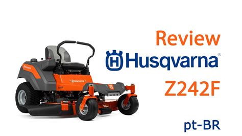 Husqvarna Z242F - Review - YouTube