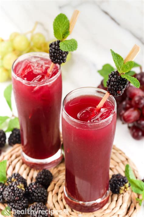 Blackberry Juice Recipe: A Lip-Smacking Blend of Handy Fruits