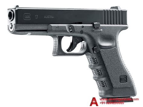 Glock 17 Gen3 Cal .177 CO2bb and pellet pistol by Airsoft gun india