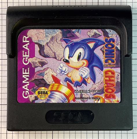 Sonic Chaos (Sega Game Gear, 1993) – TESTED – GeekGearStore