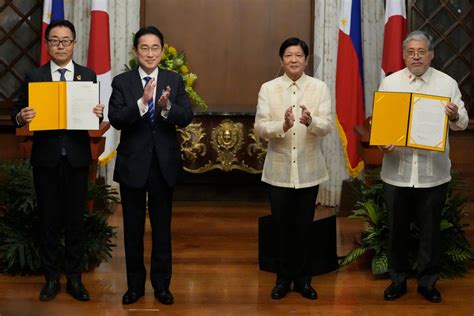 Philippines, Japan announce negotiations for key defence pact - Manila ...