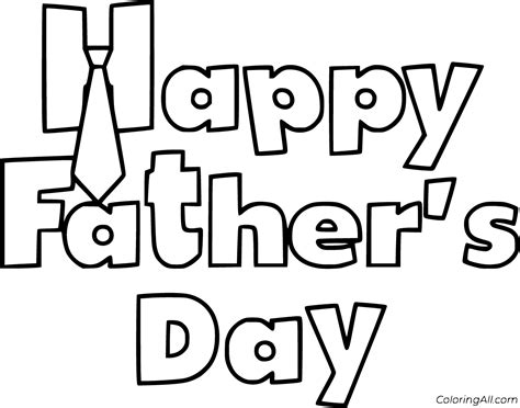 Father’s Day Coloring Pages (26 Free Printables) - ColoringAll